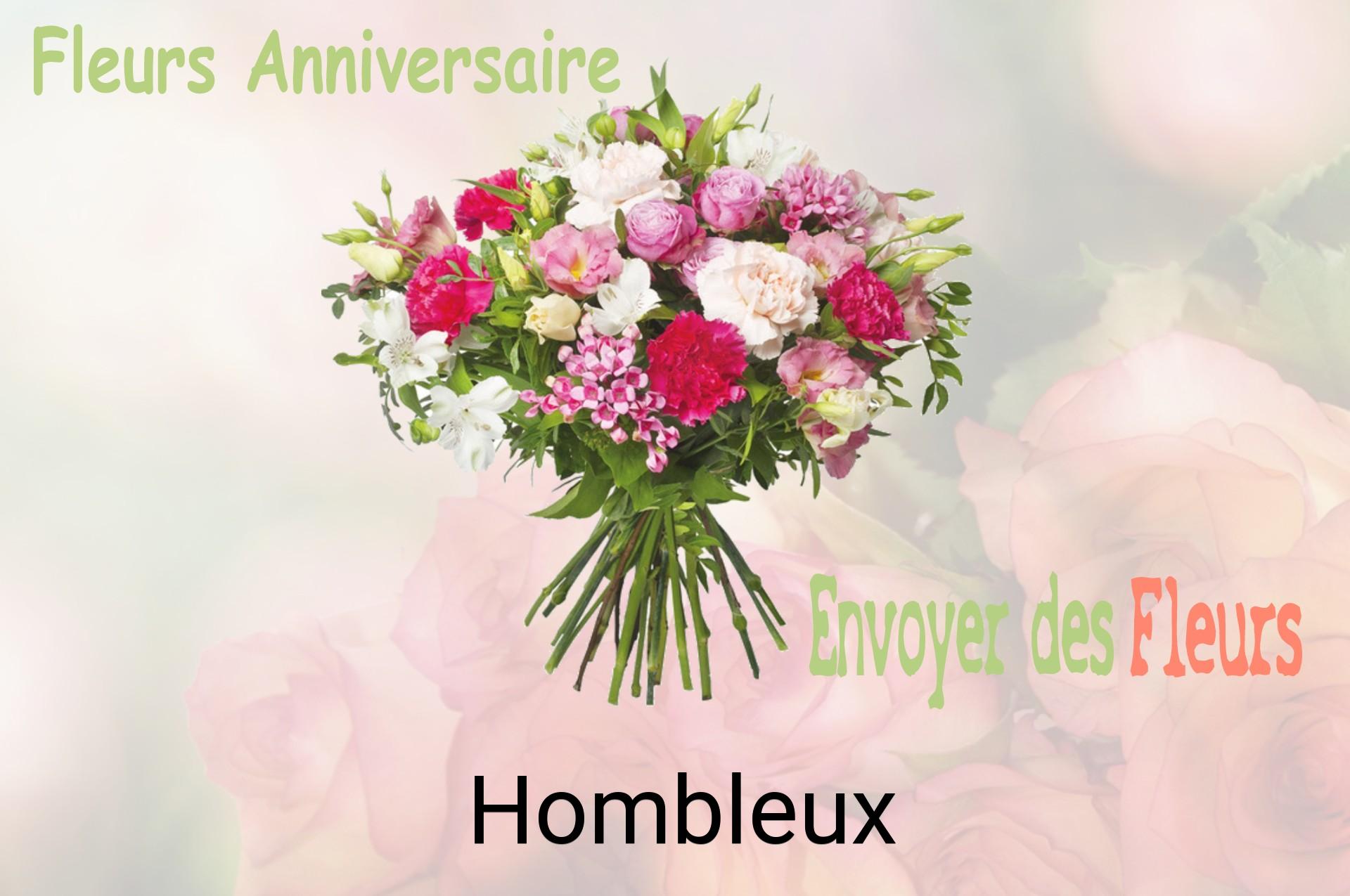 Bouquet de fleurs d’anniversaire livré à Hombleux